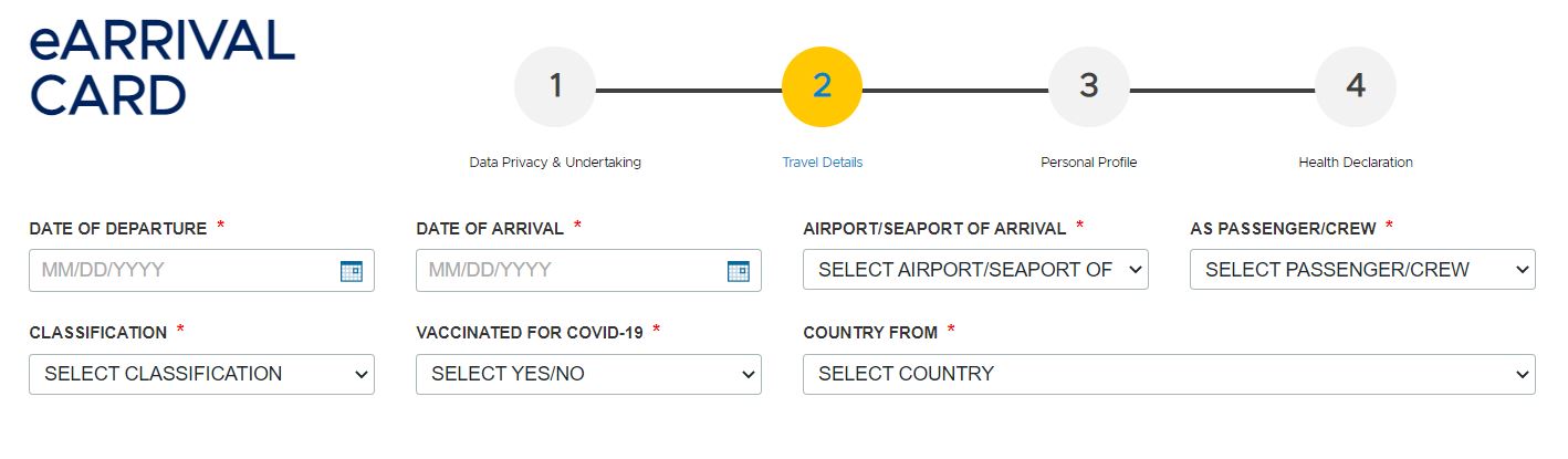 How To Obtain E Arrival Card Philippines The Gees Travel