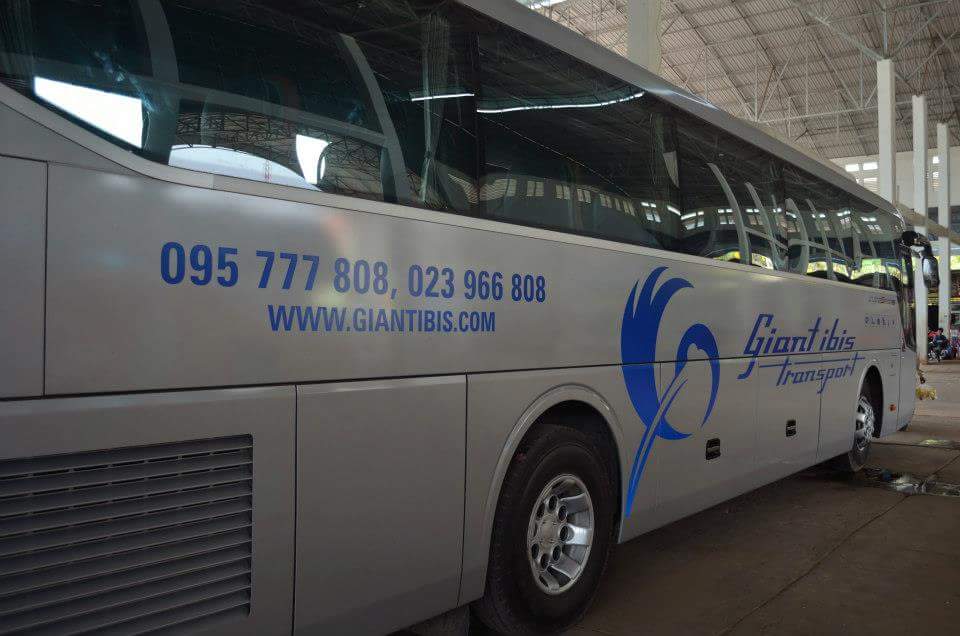 "Giant Ibis Bus From Siem Reap To Phnom Penh"