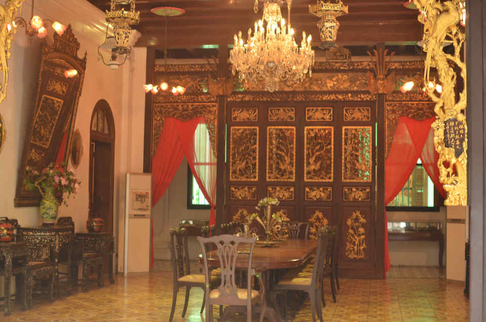 Dining Room Peranakan Mansion in Penang Malaysia