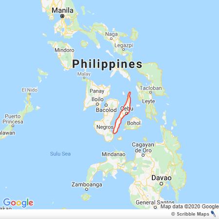 Map of the Philippines, Cebu