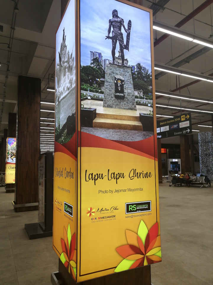 Mactan Airport Lapu Lapu Shrine Poster