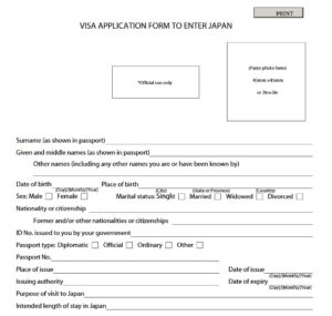 Japan Tourist Visa Application For Filipino in Singapore • The Gees Travel