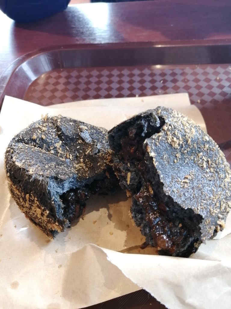 Crispy Black Curry Bread in Owakudani Hakone Day Tour Activity