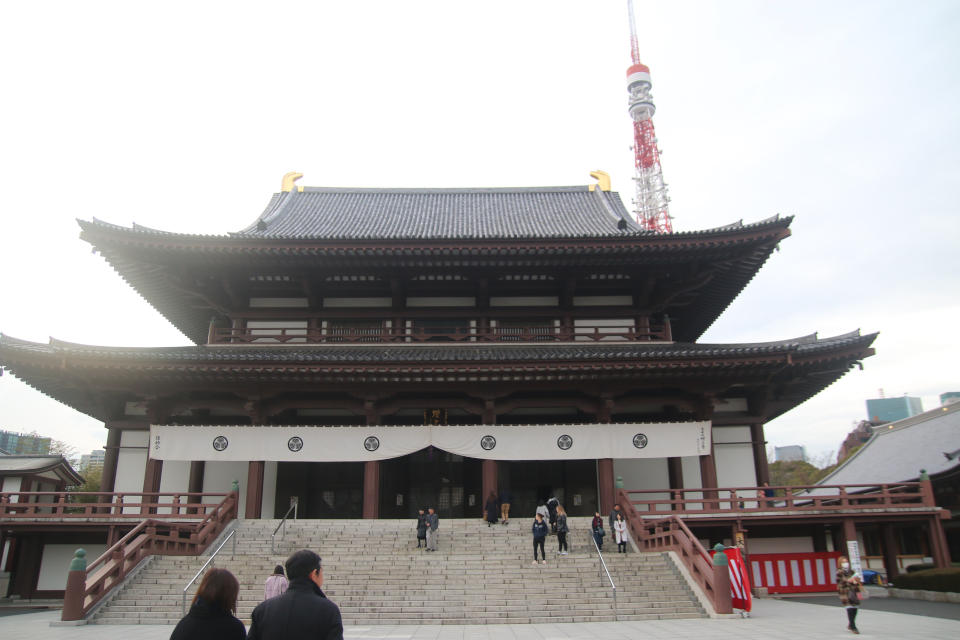 2 days in Tokyo visit at Zojoji Temple