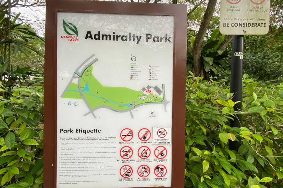 Park Map of Admiralty Park