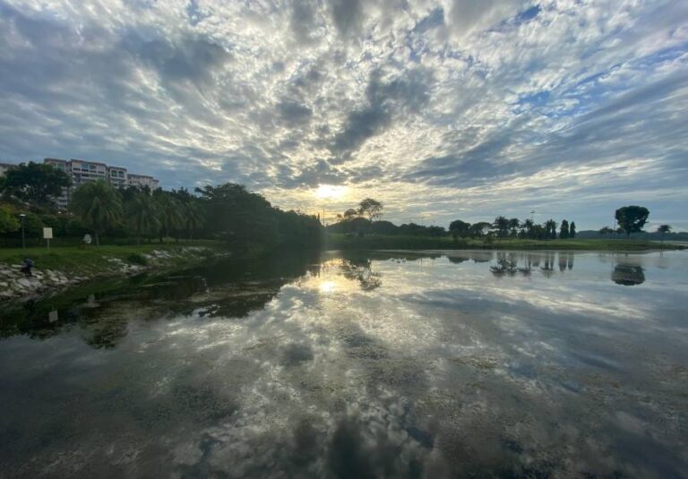 Sunrse at Lower Seletar Reservoir Park