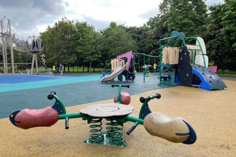 Children's Playground at Woodlands Waterfront Park