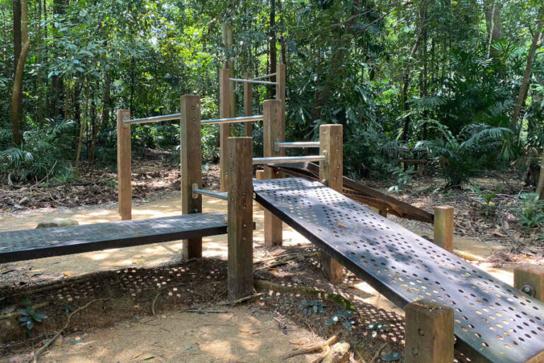 Hindhede Nature Park Exercise Station