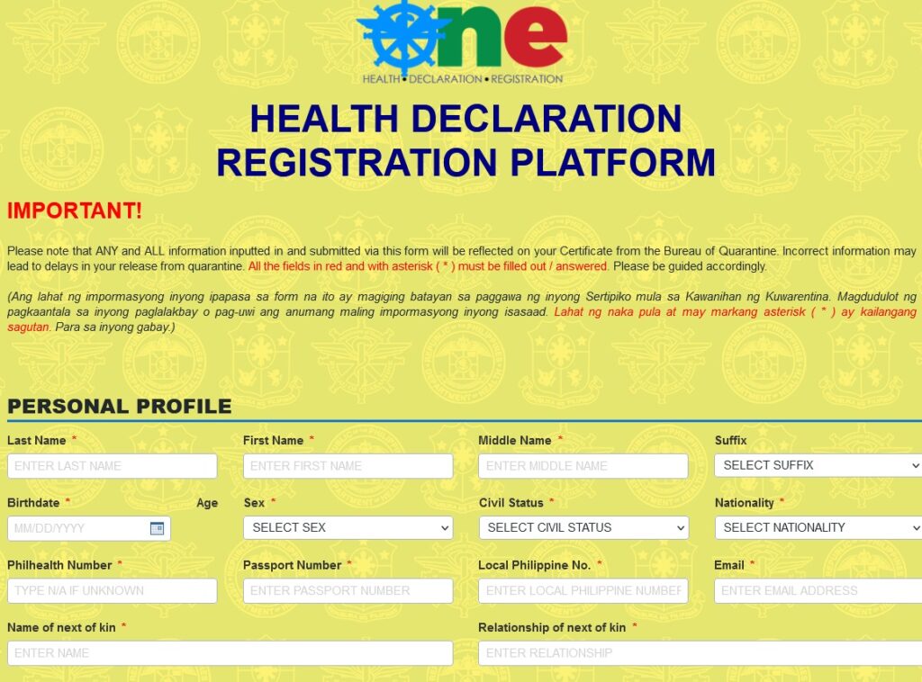 OFW Returning To Philippines Quarantine Guidelines • The Gees Travel