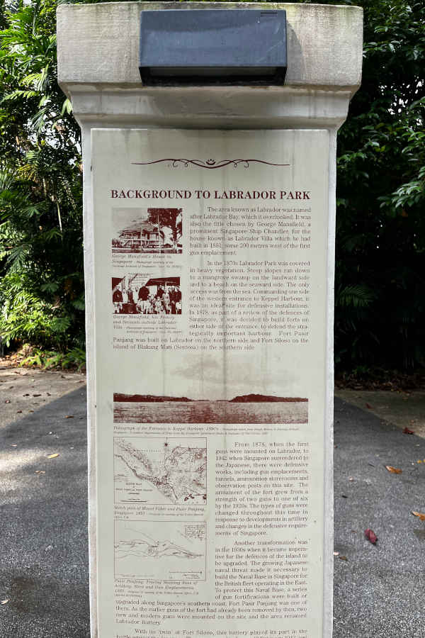 History Of Labrador Park