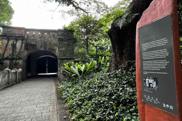 Fort Gate At Fort Canning Park