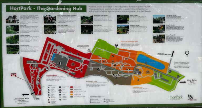 Park Map of Hort Park