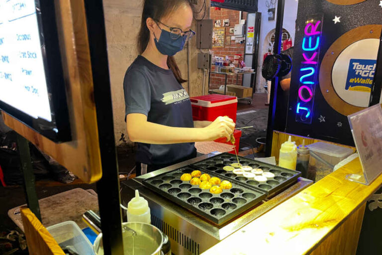 Takoyaki Stalls Jonker Night Market