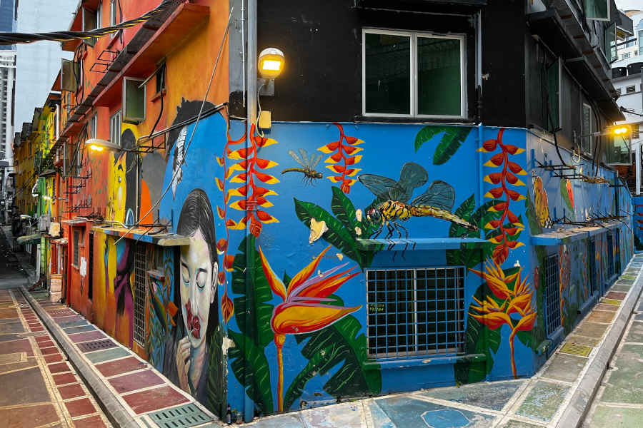 Explore Jalan Alor KL Street Art Collections • The Gees Travel