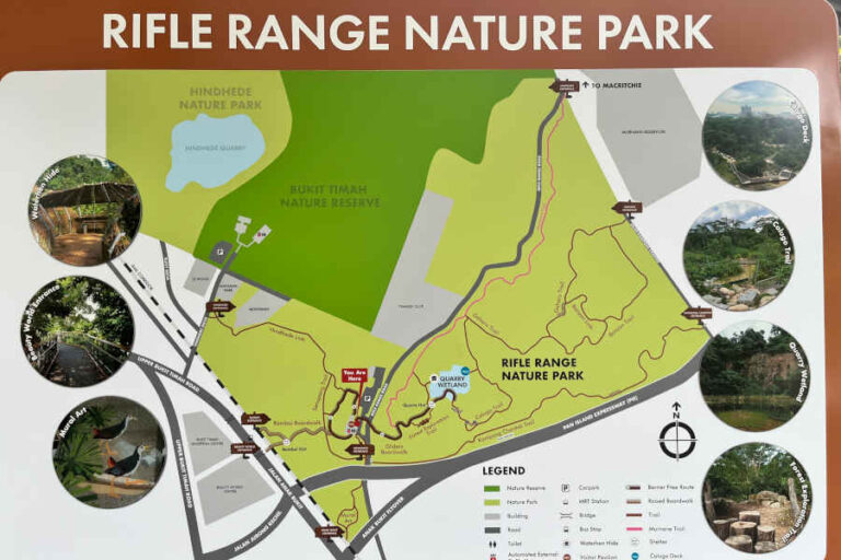 Riffle Range Nature Park Map