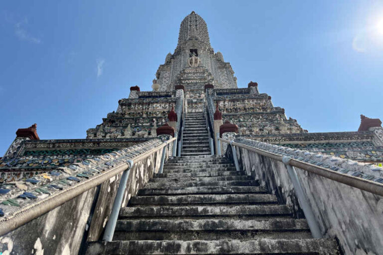 Staircase The Lead To Top of Pagoda of Wat Arun