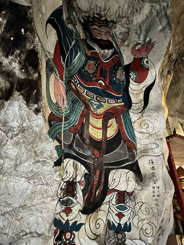 Wall Paintings or Murals Perak Cave Temple