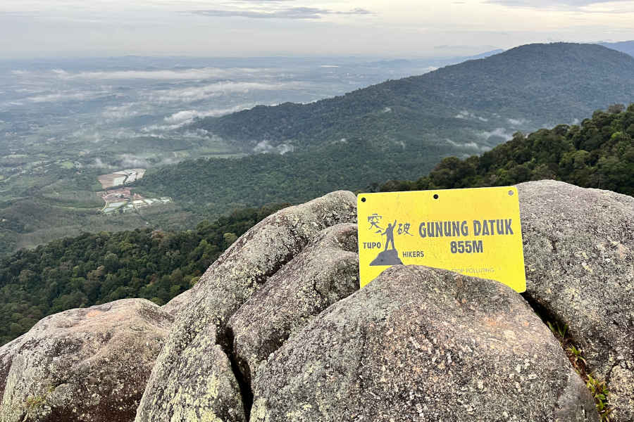 Gunung Datuk Hiking Guide • The Gees Travel