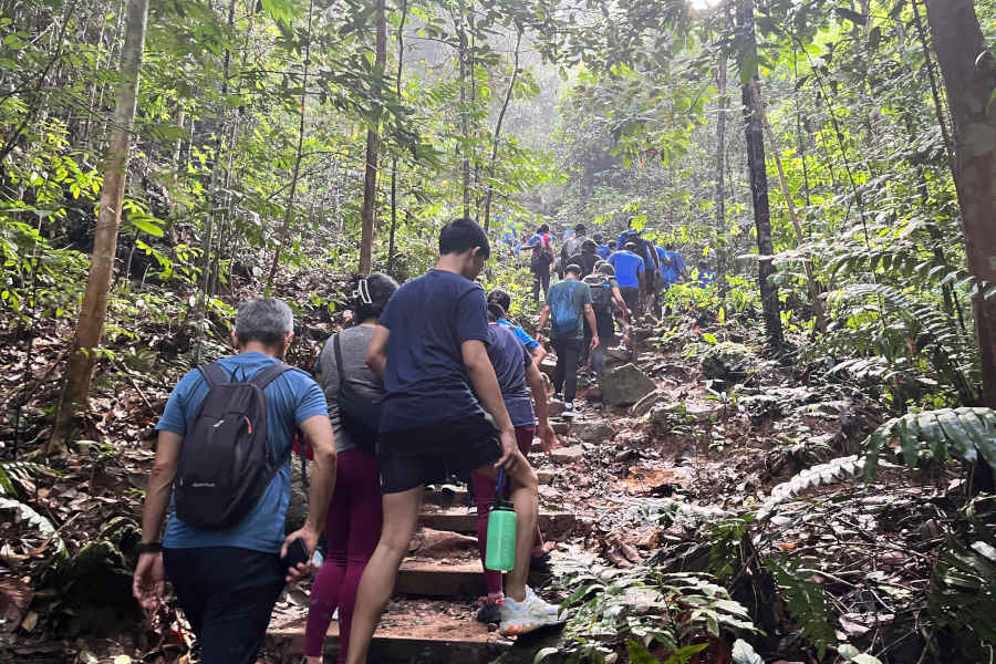 Gunung Lambak Kluang Hiking Guide • The Gees Travel