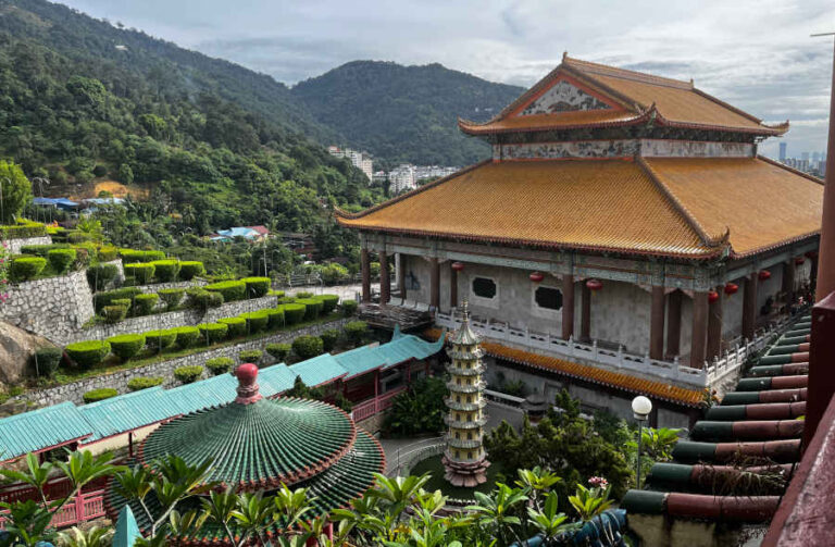 View From Top Of Kek Lok Si Temple