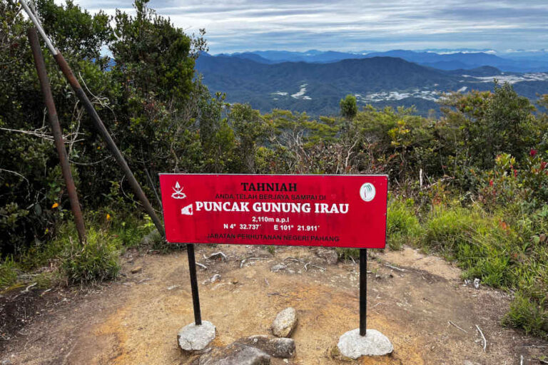 Summit At Gunung Irau Cameron Highlands