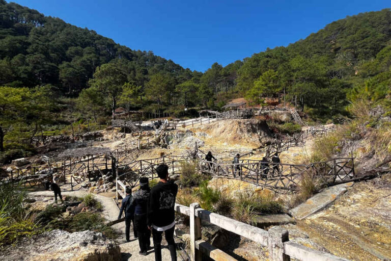 Dahiclan Sulfur Spring Mount Pulag Hiking Package Side Trips