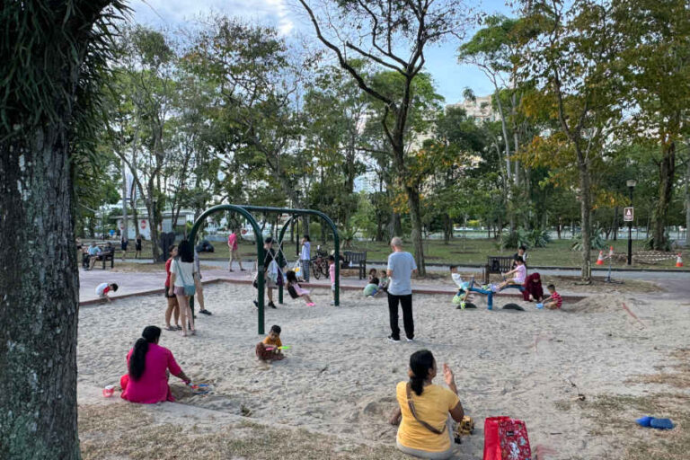 Sand Pit At Punggol Park Singapore