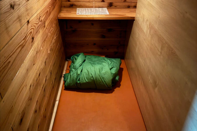 Sleeping Room At Taishikan Hut Mt Fuji