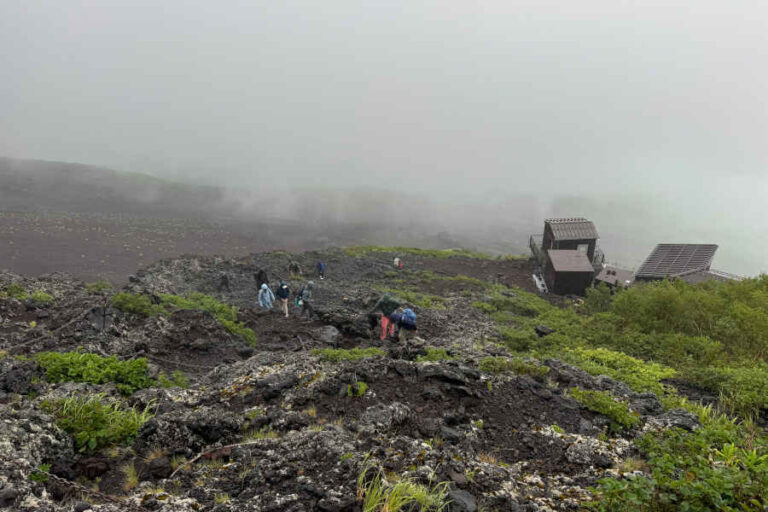 Yoshida Trail Towards 6th Station Mount Fuji