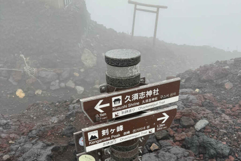 Mount Fuji Summit Direction