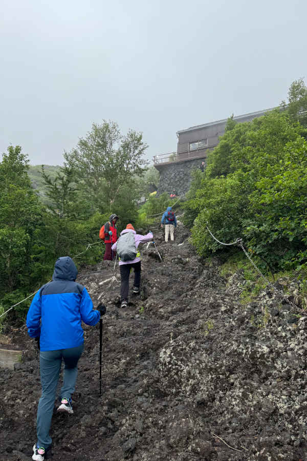 Yoshida Trail At Mount Fuji