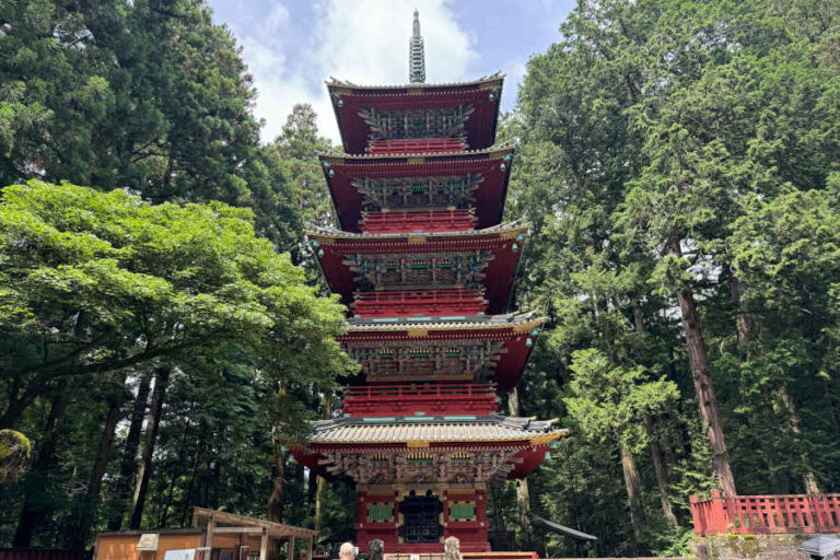 Five Story Pagoda At Nikko World Heritage Sites