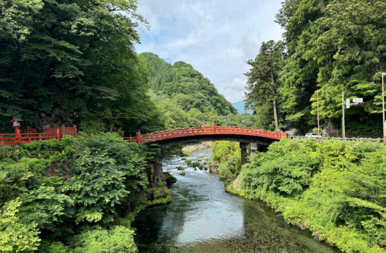 Shinkyo Bridge At Nikko World Heritage Sites