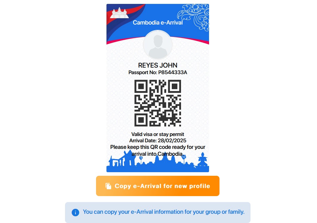 How To Submit Cambodia e-Arrival Card (Online Arrival Card) • The Gees ...