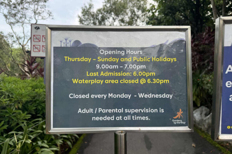 Opening Hours Far East Organization Childrens Garden