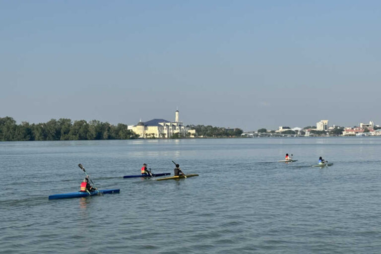 Kayaking At Muar River