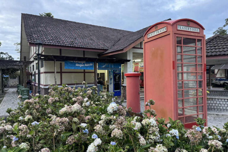 Telephone Booth At Bukit Fraser Malaysia