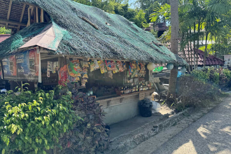 Store Vendor At Dalaguete Beach Park Cebu