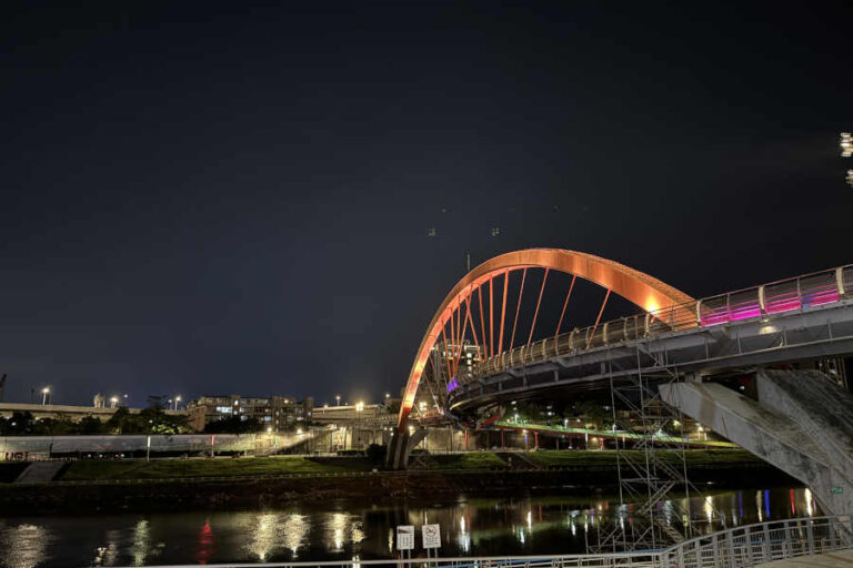 Rainbow Bridge Songshan District Taipei Taiwan