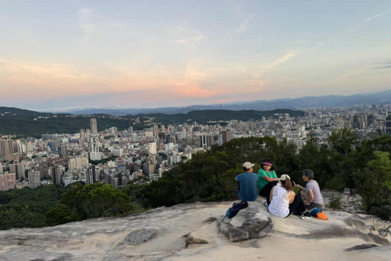 View From The Top Battleship Rock Taipei
