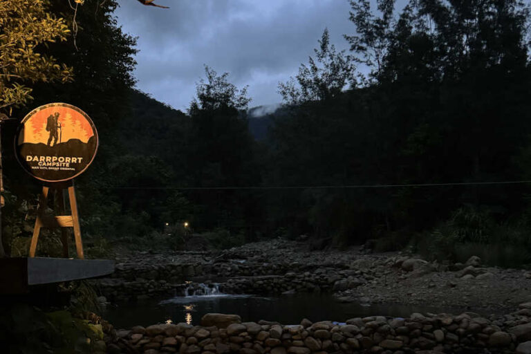 Night At Darrport Campsite Mati