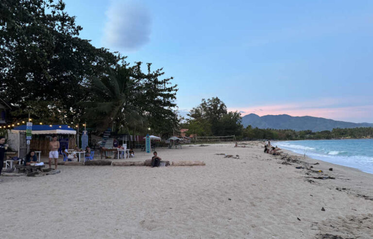 Night Activity At Dahican Surf Resort Mati