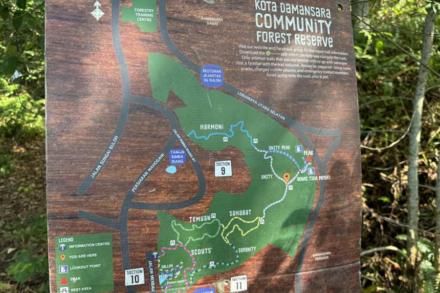 Kota Damansara Hiking Guide Your Complete Trail Guide The Gees Travel Kota Damansara Hiking Trail Map 